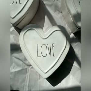 Rae Dunn love valentines heart box